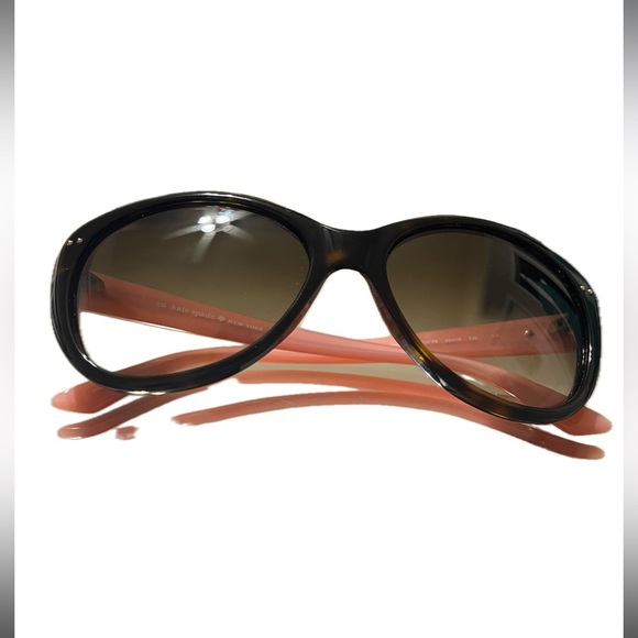 KATE SPADE ANGELIQUE/S US SUNGLASSES Tortoise Blush / Brown Gradient - Picture 4 of 5